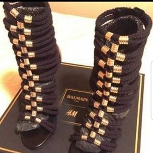 H&M /Balmain Booties